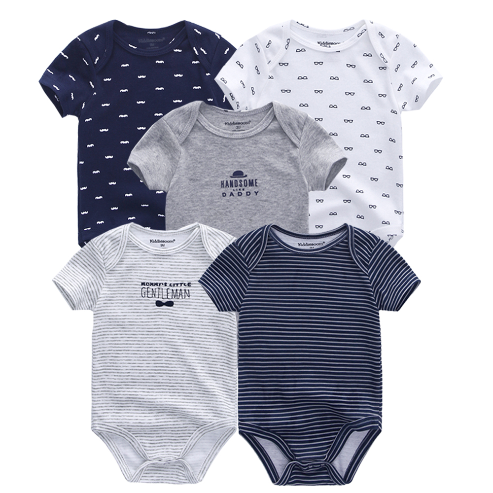 Baby Jumpsuit Daily Onesies Set (Set of 5)